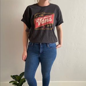 Oversized Vans Off the Wall T-shirt